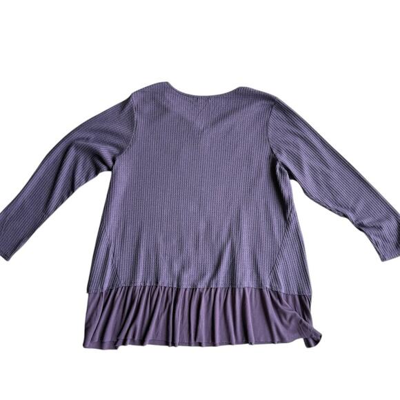 Studio 1886 (AVON) Casual Top Size 1X in Purple - Picture 6 of 9